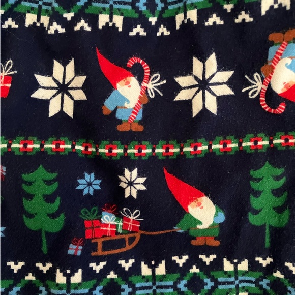 Hanna Andersson Gnome Sweet Gnome Christmas PJs Unisex Sz M - Picture 2 of 5